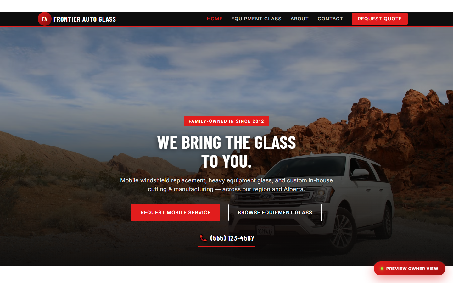 Frontier Auto Glass preview