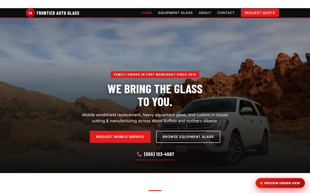 Frontier Auto Glass preview